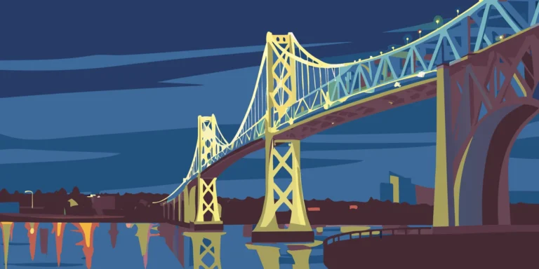 A Portland bridge connecting businesses to local B2B printing services.