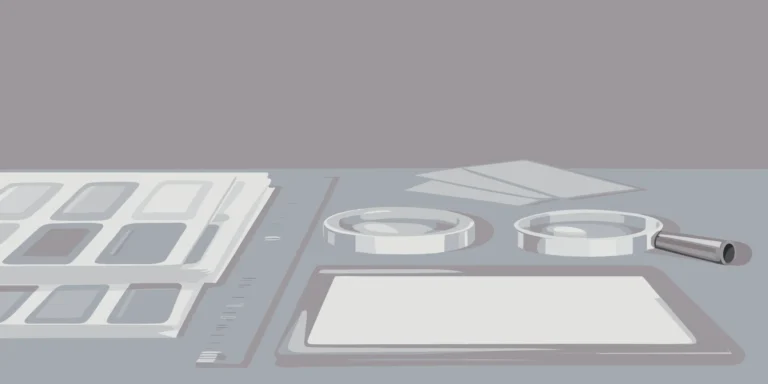 Inspecting print quality for commercial printing services in Portland.