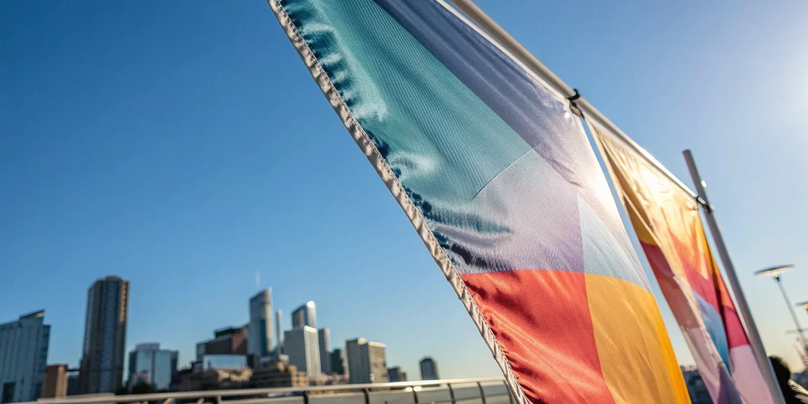 Outdoor custom vinyl banners showcasing quality banner printing.
